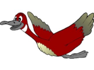 Sticker Custom Preview Image #020293 Animals Cartoons Goose4