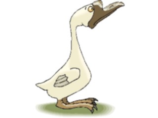 Sticker Custom Preview Image #020295 Animals Cartoons Goose6