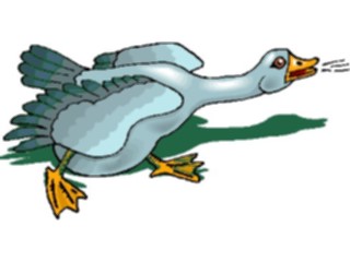 Sticker Custom Preview Image #020296 Animals Cartoons Goose7