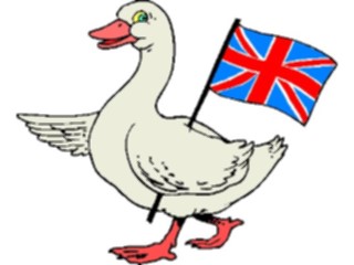 Sticker Custom Preview Image #020300 Animals Cartoons Goose British