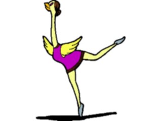 Sticker Custom Preview Image #020301 Animals Cartoons Goose Dancing