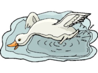 Sticker Custom Preview Image #020308 Animals Cartoons Goose Happy2