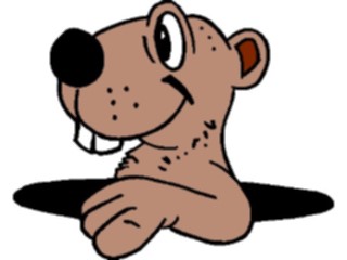 Sticker Custom Preview Image #020316 Animals Cartoons Gopher3