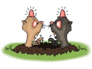 Sticker Custom Preview Image #020324 Animals Cartoons Gophers Crashed