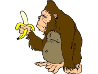 Sticker Custom Preview Image #020330 Animals Cartoons Gorilla6