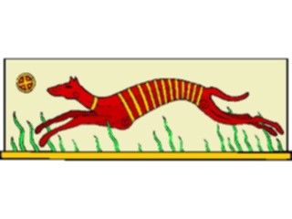 Sticker Custom Preview Image #020341 Animals Cartoons Greyhound