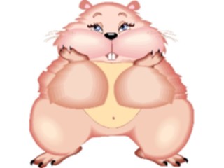 Sticker Custom Preview Image #020354 Animals Cartoons Hamster3