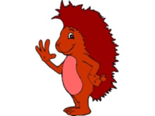 Sticker Custom Preview Image #020365 Animals Cartoons Hedgehog2