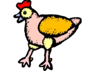 Sticker Custom Preview Image #020381 Animals Cartoons Hen5