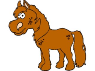 Sticker Custom Preview Image #020438 Animals Cartoons Horse06