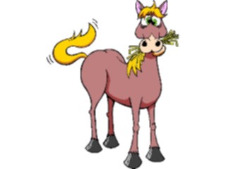 Sticker Custom Preview Image #020440 Animals Cartoons Horse08