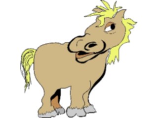 Sticker Custom Preview Image #020442 Animals Cartoons Horse10