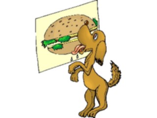 Sticker Custom Preview Image #020500 Animals Cartoons Hungryfor Burger