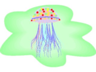 Sticker Custom Preview Image #020520 Animals Cartoons Jellyfish2
