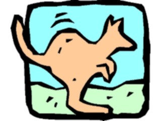 Sticker Custom Preview Image #020527 Animals Cartoons Kangaroo3