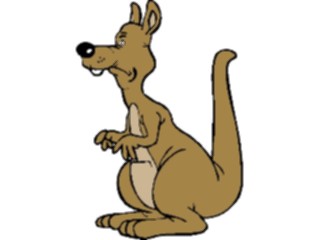 Sticker Custom Preview Image #020532 Animals Cartoons Kangaroo8