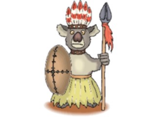 Sticker Custom Preview Image #020573 Animals Cartoons Koala Native