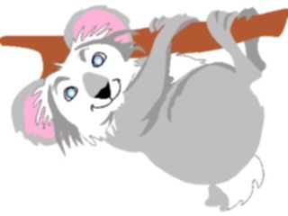 Sticker Custom Preview Image #020574 Animals Cartoons Koala Smiling