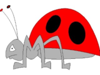 Sticker Custom Preview Image #020577 Animals Cartoons Ladybug02