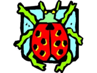 Sticker Custom Preview Image #020584 Animals Cartoons Ladybug09