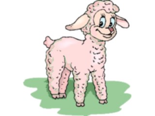 Sticker Custom Preview Image #020603 Animals Cartoons Lamb6