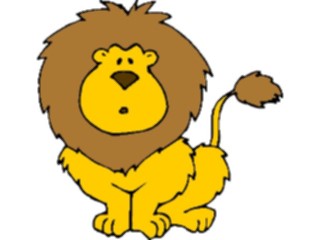 Sticker Custom Preview Image #020622 Animals Cartoons Lion02