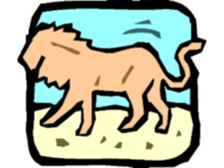 Sticker Custom Preview Image #020630 Animals Cartoons Lion10