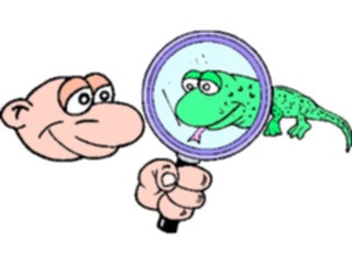 Sticker Custom Preview Image #020689 Animals Cartoons Lizard09
