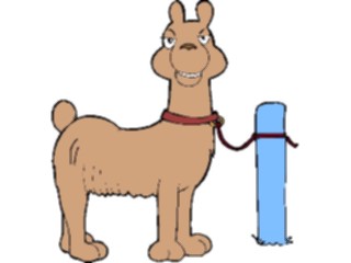Sticker Custom Preview Image #020703 Animals Cartoons Llama2