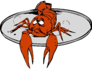 Sticker Custom Preview Image #020719 Animals Cartoons Lobster Sad