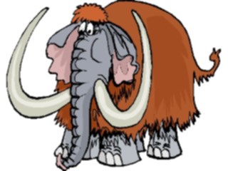 Sticker Custom Preview Image #020734 Animals Cartoons Mammoth5