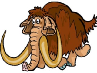 Sticker Custom Preview Image #020735 Animals Cartoons Mammoth6