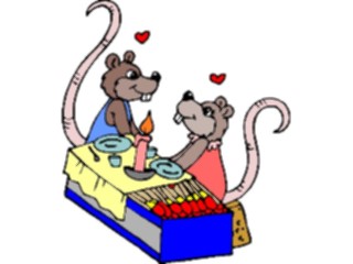 Sticker Custom Preview Image #020744 Animals Cartoons Mice Dancing1