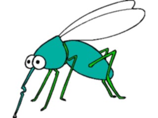 Sticker Custom Preview Image #020845 Animals Cartoons Mosquito2