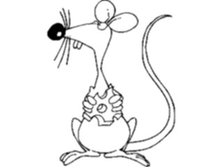 Sticker Custom Preview Image #020860 Animals Cartoons Mouse05