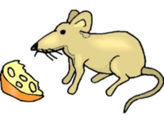 Sticker Custom Preview Image #020904 Animals Cartoons Mouse Cheese07