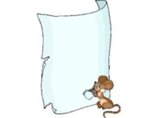 Sticker Custom Preview Image #020920 Animals Cartoons Mouse Frame2