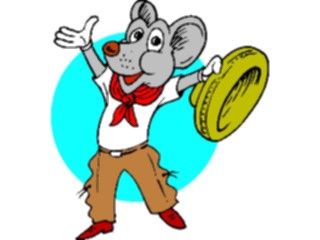 Sticker Custom Preview Image #020968 Animals Cartoons Mouse Spanish2