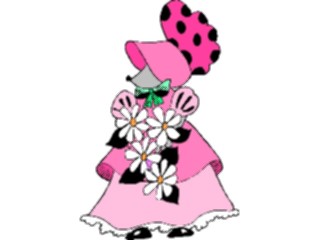 Sticker Custom Preview Image #020980 Animals Cartoons Mouse Wearing Dress3