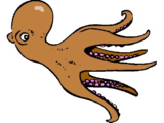 Sticker Custom Preview Image #021006 Animals Cartoons Octopus06