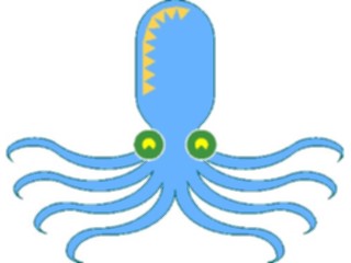 Sticker Custom Preview Image #021007 Animals Cartoons Octopus07