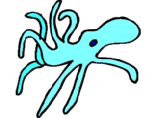 Sticker Custom Preview Image #021008 Animals Cartoons Octopus08