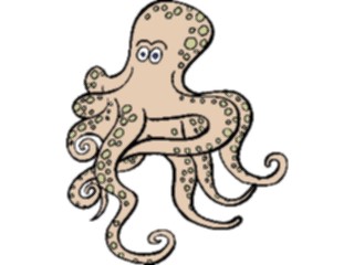 Sticker Custom Preview Image #021010 Animals Cartoons Octopus10