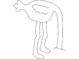 Sticker Custom Preview Image #021027 Animals Cartoons Ostrich3