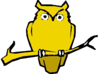Sticker Custom Preview Image #021058 Animals Cartoons Owl04