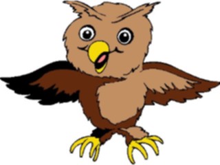 Sticker Custom Preview Image #021065 Animals Cartoons Owl11