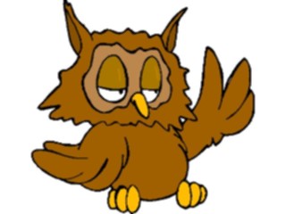 Sticker Custom Preview Image #021074 Animals Cartoons Owl20