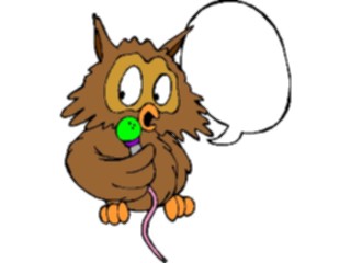 Sticker Custom Preview Image #021075 Animals Cartoons Owl21