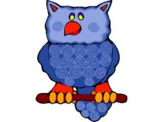Sticker Custom Preview Image #021077 Animals Cartoons Owl23