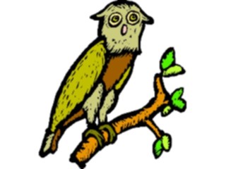 Sticker Custom Preview Image #021079 Animals Cartoons Owl25